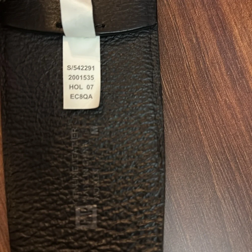 GAP Women’s Black Leather Belt Size Medium